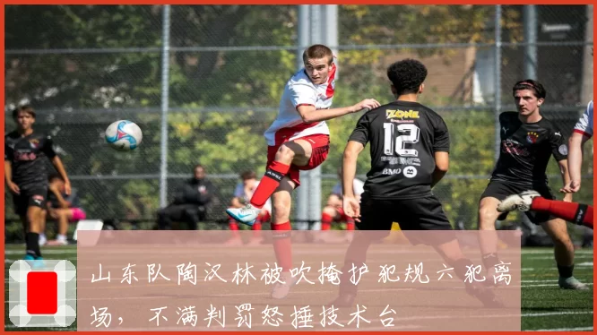 山东队陶汉林被吹掩护犯规六犯离场,不满判罚怒捶技术台